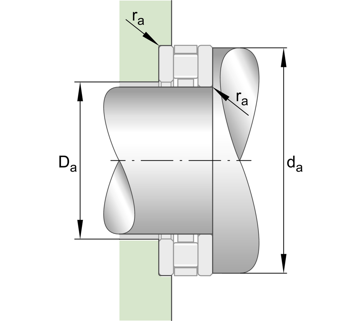 Упорный цилиндрический роликоподшипник INA 81126-TV (811 26 TN)