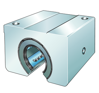 Узел с шарикоподшипником для линейного перемещения INA KGSNO16-PP-AS