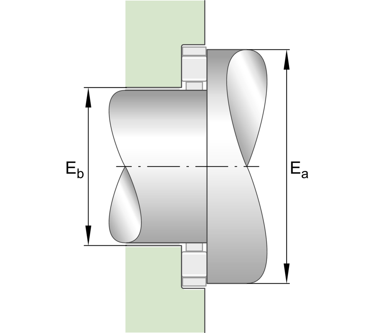 Упорный цилиндрический роликоподшипник без колец INA K81105-TV/0-8